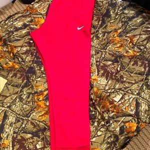 Red Nike Tapper Sweatpants XL
